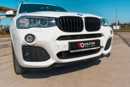 Maxton Design FRONT SPLITTER voor BMW X3 F25 M-Pack Facelift