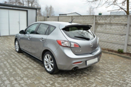 Maxton Design MAZDA 3 MK2 SPORT (PREFACE) ACHTERDIFFUSER & ACHTERZIJSPLITTERS