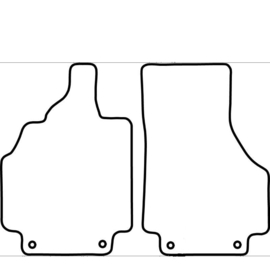 Automatten passend voor Audi R8 2007-