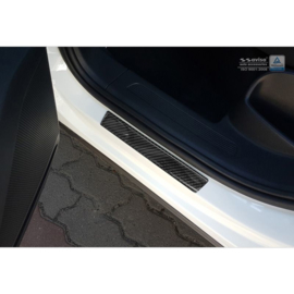 3D Zwart Carbon Instaplijsten passend voor Volkswagen Tiguan II 2016-2020 & FL 2020- 4-delig