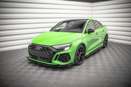 Maxton Design VOORSPLITTER V.2 AUDI RS3 8Y Gloss Black