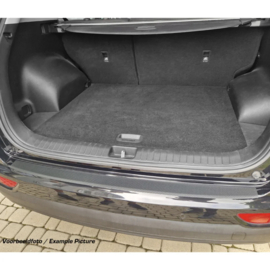 MAX6 Pasklare Achterbumperbeschermfolie passend voor Audi Q2 (GA) Quattro S-Line 2016- - Carbon-look