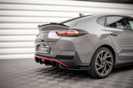 Maxton Design Street Pro Achterzijde Splitters + Flaps Hyundai I30 Fastback N-Line Mk3 Facelift