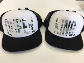 King & Queen Trucker Cap Camouflage