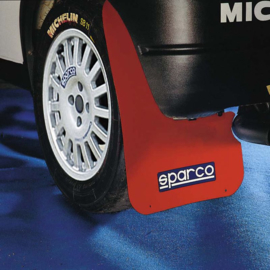 Sparco Universele spatlappen 'Large' - Rood, set à 2 stuks