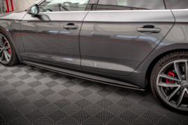 Maxton Design STREET PRO SIDESKIRTS DIFFUSERS AUDI A5 S-LINE / S5 SPORTBACK F5