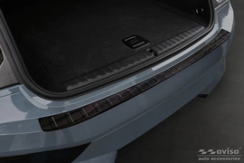 Echt 3D Carbon Achterbumperprotector passend voor BMW iX (I20) 2021- 'Ribs'