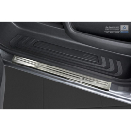 RVS Instaplijsten passend voor Mercedes Vito & V-Klasse W447 2014- - 'Exclusive' - 2-delig