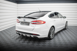 Maxton Design Street Pro Achterzijde Splitters + Flaps Ford Mondeo Sport Mk5 Facelift / Fusion Sport Mk2 Facelift