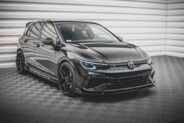 Maxton Design Frontsplitter V.2 + kleppen Volkswagen Golf R Mk8