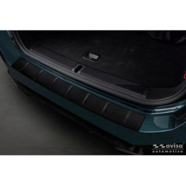 Avisa RVS Achterbumperprotector passend voor BMW 5 Serie Touring (G61) 2024- incl. M-Sport - Matzwart