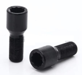 SK-Import Wielbouten Lang 32mm Ster Staal M12x1.5 (Zwart of Zilver)