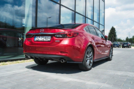 Maxton Design ACHTERZIJDE SPLITTERS V.1 Mazda 6 GJ (Mk3) Facelift
