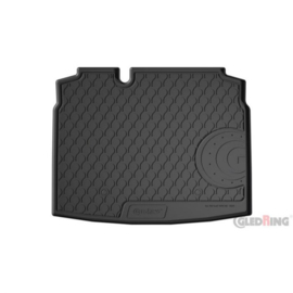 Gledring Rubbasol (Rubber) Kofferbakmat passend voor Volkswagen Golf V & VI HB 3/5-deurs 2003-2012 (met ruimtebesparend reservewiel)