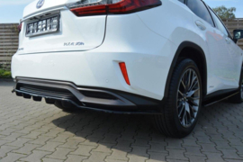 Maxton Design Achtersplitter Lexus RX Mk4 H (met verticale spijlen)