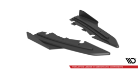 Maxton Design Street Pro Achterzijde Splitters + Flaps Ford Mondeo Sport Mk5 Facelift / Fusion Sport Mk2 Facelift