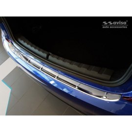 RVS Achterbumperprotector passend voor BMW 3-Serie G20 Sedan M-Pakket 2019- 'Ribs'