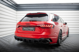 Maxton Design SPOILERKAP AUDI RS4 B9 AVANT Gloss Black