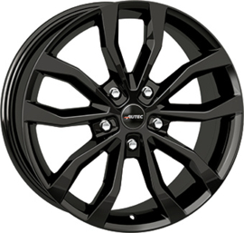 AUTEC UTECA 17inch 7,5j 5/112 ET36 Naaf 57,1mm Zwart Glans