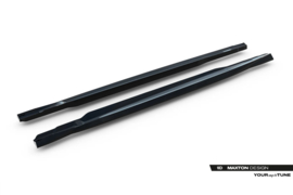 Maxton Design Zijskirts diffusers geschikt voor Mercedes-AMG C63 Sedan / Estate W206 / S206
