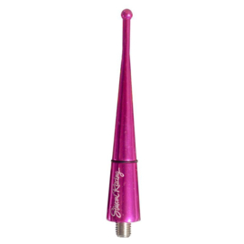 Simoni Racing Aluminium Antenne 8V - Roze - Lengte 9cm