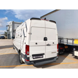 Motordrome Dakspoiler passend voor Volkswagen Crafter II (H2) 2016- & MAN TGE (H2) 2017- (PU)