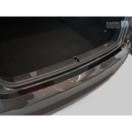 Carbon Achterbumperprotector passend voor BMW 7-Serie G11/G12 2015-2019 excl. M-Pakket - Rood-Zwart Carbon