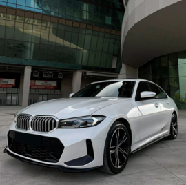 Oneway Set Sideskirts passend voor BMW 3-Serie G20/G21 M-Pack/M340i 2018-2022 & 2022- - Glanzend zwart