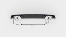 Maxton Design ACHTERPANEEL AUDI S3 SEDAN 8V