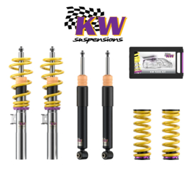 KW COILOVER SUSPENSION V1 INOX voor: Audi A1, Seat Ibiza Mk IV, Škoda Fabia III, VW Polo