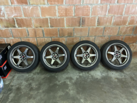 😎😎Deze Honda Prelude voorzien van JR3 wheels met Hankook banden & bijhorende Moeren & Ventielen😎😎