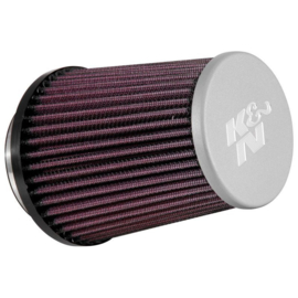 K&N Universeel Rubber Luchtfilter - 76mm aansluiting, 113mm onder, 89mm top, 133mm hoogte (RE-5287)