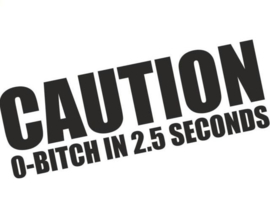 Caution