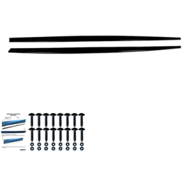 Oneway Set Sideskirts passend voor BMW 3-Serie F30 M-Sport 2012-2019 - Glanzend zwart