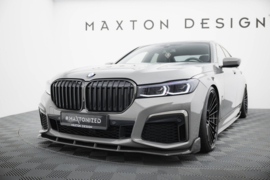 Maxton Design Prepreg Carbon Fiber Front Splitter + ABS Splitter BMW 7 M-Pack G11 Facelift