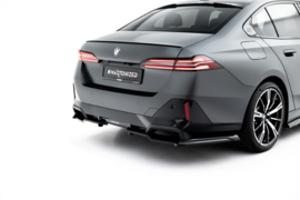 Maxton Design Achtersplitter (met verticale spijlen) V.1 BMW 5 / i5 M-Pack Sedan / Touring G60 / G61