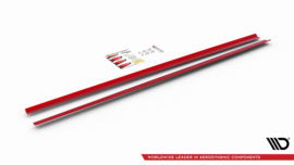 Maxton Design SIDE SKIRTS DIFFUSERS Volkswagen Polo GTI / R-line Mk6