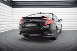 Maxton Design Achtersplitter (met verticale stangen) Honda Civic Mk10