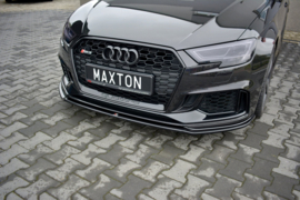 Maxton Design VOORSPLITTER V.2 AUDI RS3 8V FL SPORTBACK Gloss Black