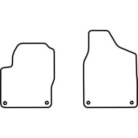 Automatten passend voor Ford Galaxy 1996-2006 (alleen voor)