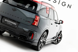 Maxton Design Achtersplitter (met verticale stangen) Mini Countryman JCW U25