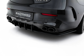 Maxton Design Street Pro achterdiffuser + flaps Mercedes-AMG CLE 53 C236