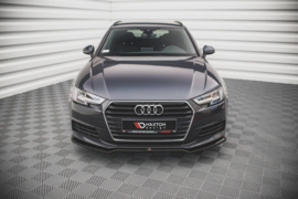 Maxton Design VOORSPLITTER V.2 AUDI A4 B9 Gloss Black