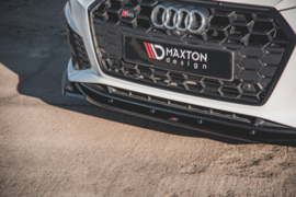 Maxton Design VOORSPLITTER V.1 AUDI S5 / A5 S-LINE F5 FACELIFT Gloss Black