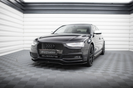 Maxton Design VOORSPLITTER V.2 AUDI S4 / A4 S-LINE B8 FL Gloss Black