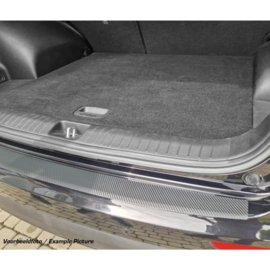 MAX6 Pasklare Achterbumperbeschermfolie passend voor BMW 5-Serie F11 Touring 2010-2017 - Carbon-look
