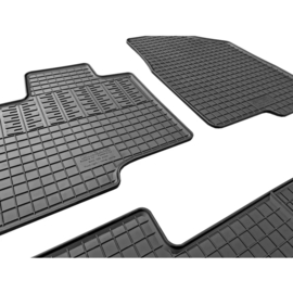 CIKCAR Rubber matten passend voor BAIC X55 2023- (3-delig + montagesysteem)