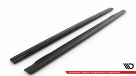 Maxton Design SIDESKIRTS DIFFUSERS AUDI S5 / A5 / A5 S-LINE 8T / 8T FL Gloss Black