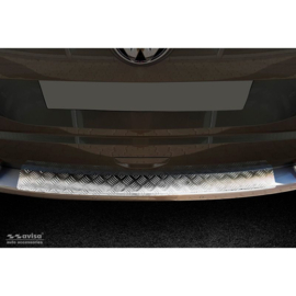 Aluminium achterbumperprotector passend voor Volkswagen Transporter T6 2015- & FL 2019- (met achterklep)
