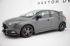 Maxton Design Street Pro Zijskirts Diffusers + Flaps Ford Focus ST Mk3 Facelift